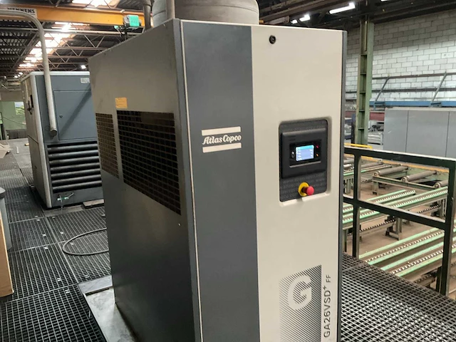 2019 atlas copco ga26vsd+ ff schroefcompressor - afbeelding 4 van  11