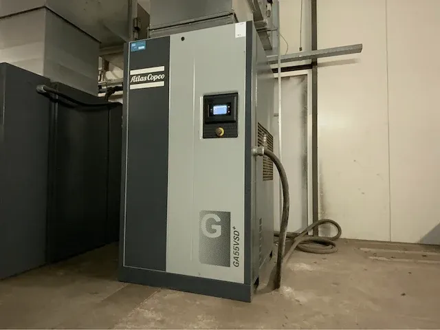 2019 atlas copco ga55vds schroefcompressor - afbeelding 1 van  9