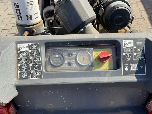 2019 atlas copco xas48 compressor aanhangwagen - afbeelding 17 van  17