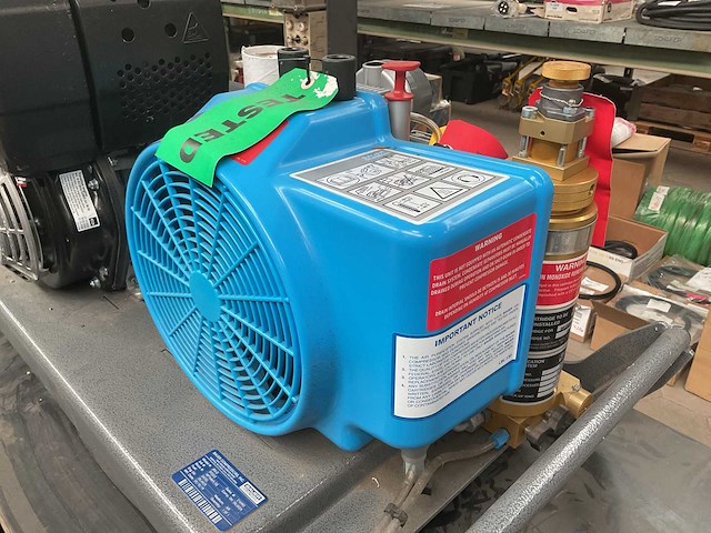 2019 bauer jrii-d luchtcompressor - afbeelding 7 van  9