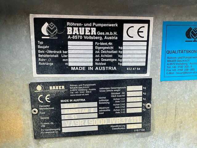 2019 bauer rainstar e51/125-500 beregeningshaspel - afbeelding 25 van  33