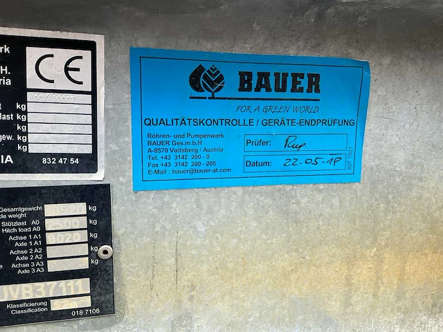 2019 bauer rainstar e51/125-500 beregeningshaspel - afbeelding 26 van  33
