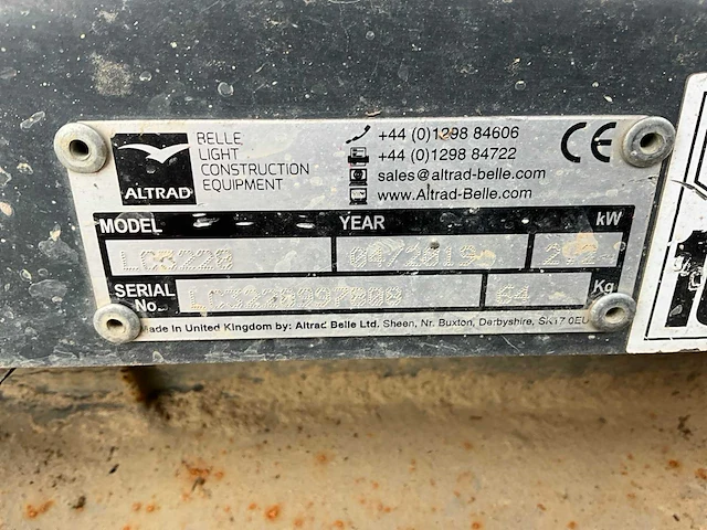 2019 belle lc3228 compacte trilplaat - afbeelding 3 van  11