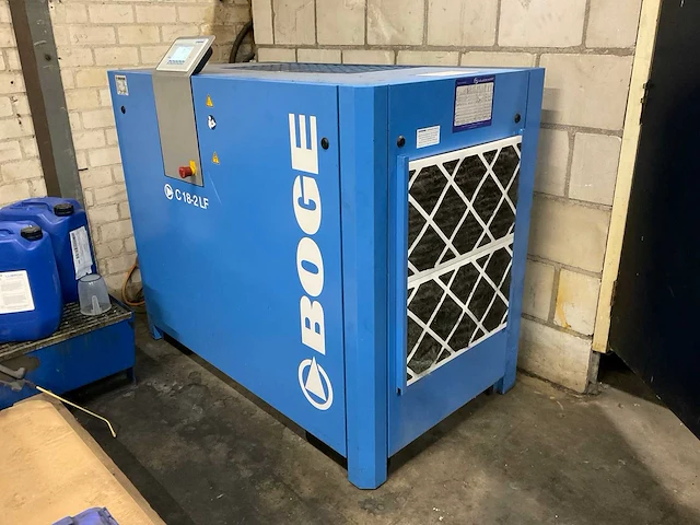 2019 boge c 18-2 lf schroefcompressor - afbeelding 1 van  14