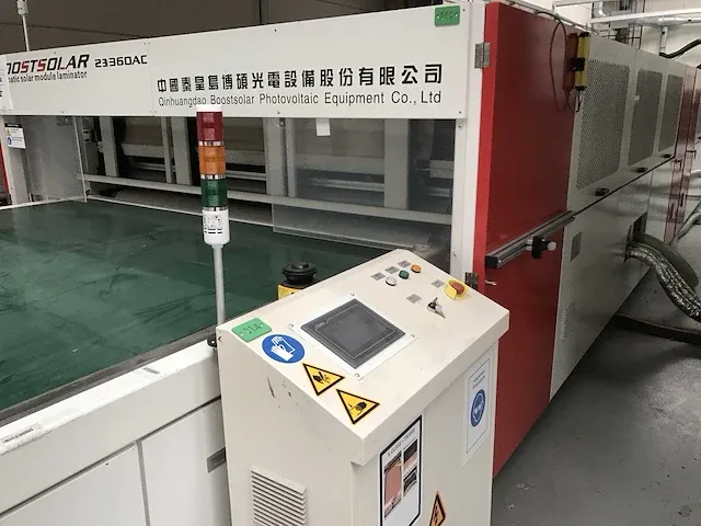 2019 boost solar laminator bsl 233360 fag stg zonnepaneel productielijn - afbeelding 19 van  43