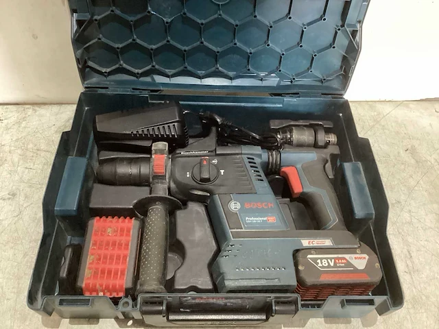 2019 bosch gbh 18v-26f klop/schroefboormachine - afbeelding 1 van  1