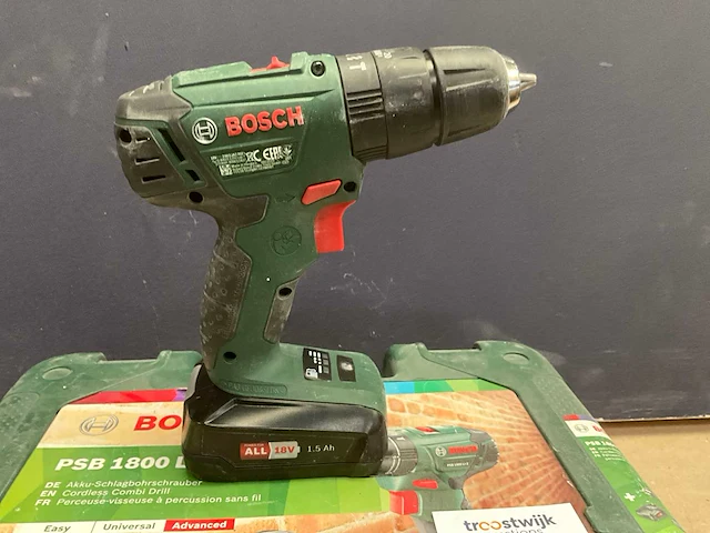 2019 bosch psb 1800 boormachine - afbeelding 4 van  8