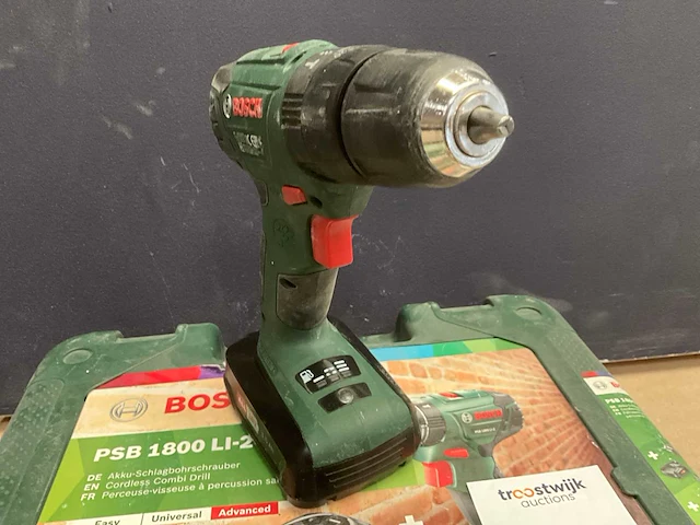 2019 bosch psb 1800 boormachine - afbeelding 5 van  8