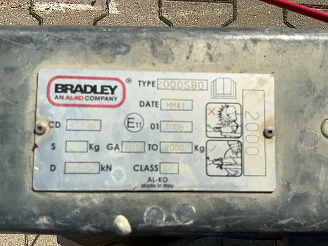 2019 brendon powerwasher bb1000 bbw30kpe+es hogedrukreiniger aanhangwagen - afbeelding 12 van  20