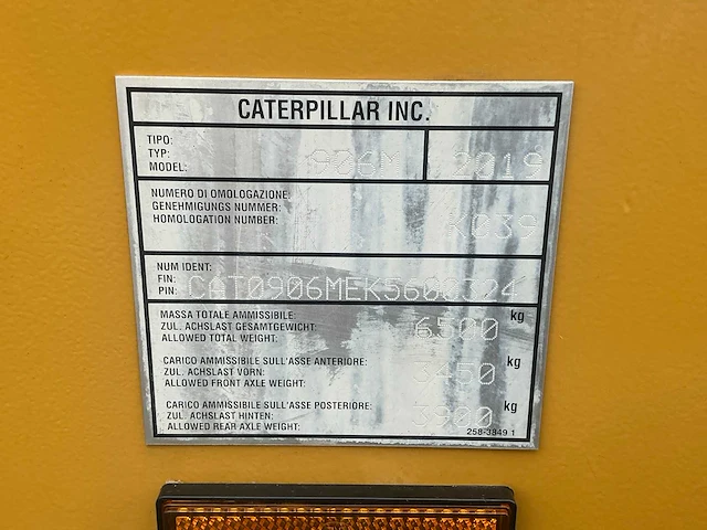2019 caterpillar 906m shovel / wiellader - afbeelding 46 van  50