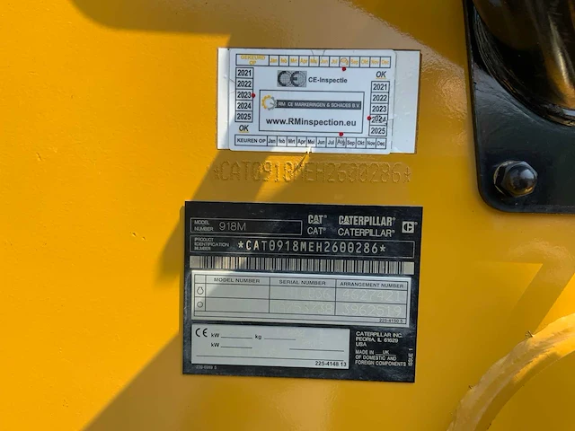 2019 caterpillar 918m shovel - afbeelding 50 van  50