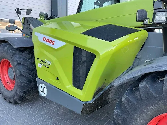 2019 claas 746 scorpion varipower verreiker - afbeelding 3 van  25
