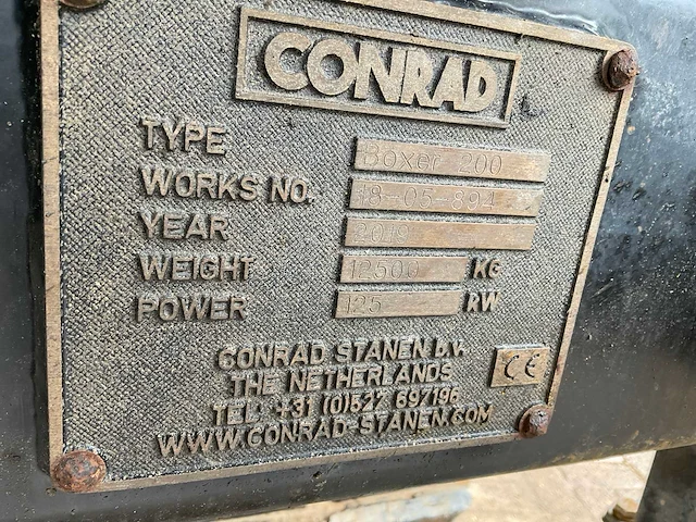 2019 conrad boxer 200 mobiele boorinstallatie - afbeelding 21 van  28
