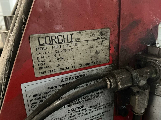 2019 corghi artiglio banden de-en montageapparaat - afbeelding 7 van  9