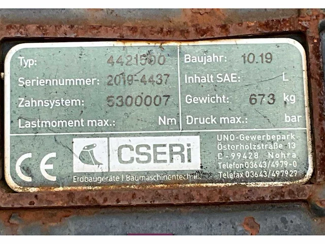 2019 cseri 4421599 puinbak - afbeelding 8 van  8