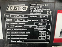 2019 custers verba 12 3500 rupshoogwerker - afbeelding 6 van  20