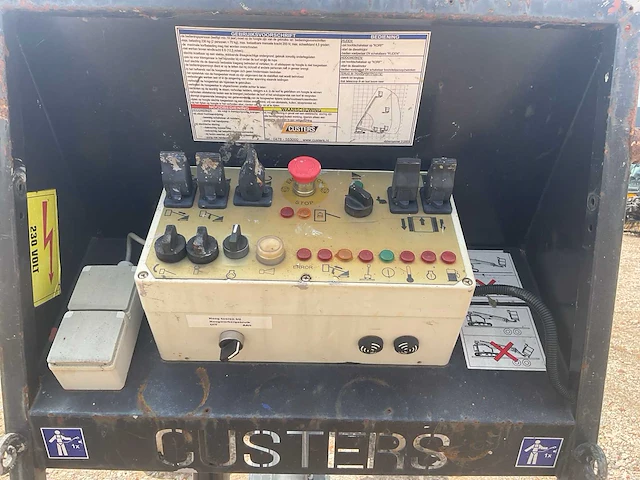 2019 custers verda 12 3500 telescoop hoogwerker - afbeelding 7 van  15