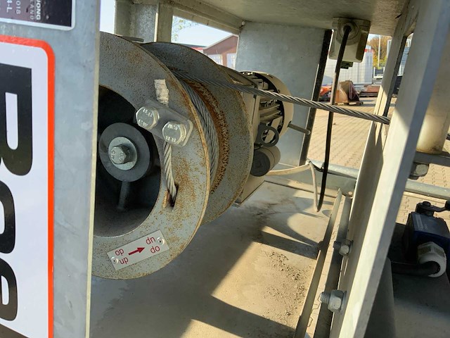 2019 de jong a34-l bouwlift / kantellift - afbeelding 6 van  15