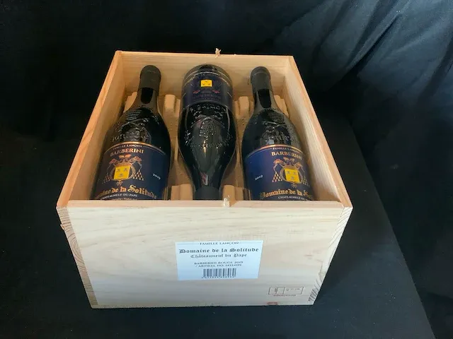 2019 domaine de la solitude barberini rouge rode wijn (6x) - afbeelding 3 van  5