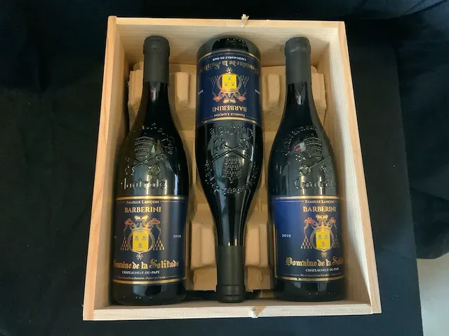 2019 domaine de la solitude barberini rouge rode wijn (6x) - afbeelding 4 van  5