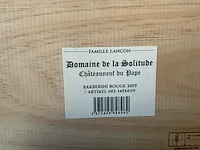2019 domaine de la solitude barberini rouge rode wijn (6x) - afbeelding 5 van  5