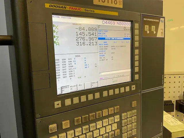 2019 doosan dnm 750-ii cnc machining center - afbeelding 8 van  31