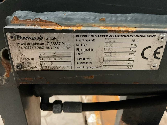 2019 durwen 2vp25 vorkenbord - afbeelding 7 van  7