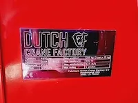 2019 dutch crane factory dutch cf 4412 hoogwerker - afbeelding 36 van  36