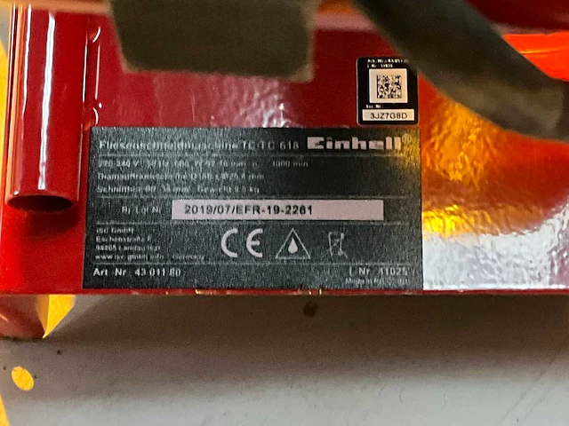 2019 einhell tc 618 zaagtafel - afbeelding 4 van  4