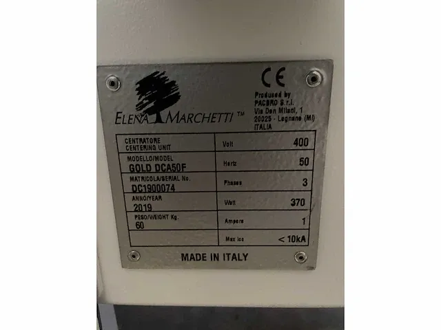 2019 elena marchetti gold dca50f box taper cell - afbeelding 9 van  9
