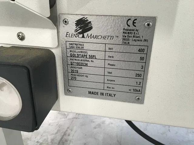 2019 elena marchetti goldtape 56fl box taper cel - afbeelding 9 van  9