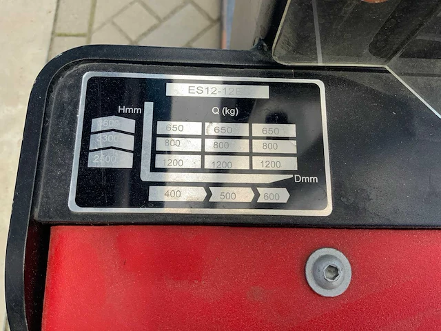 2019 ep equipment es12-12es stapelaar - afbeelding 14 van  14