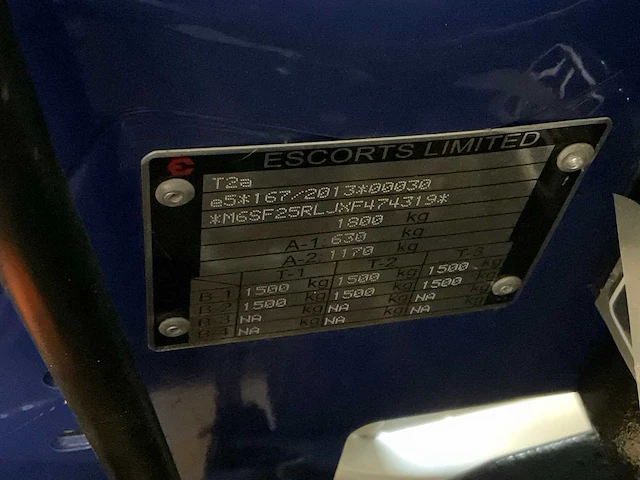 2019 farmtrac 26 4wd smalspoor- en compacttractor - afbeelding 20 van  20