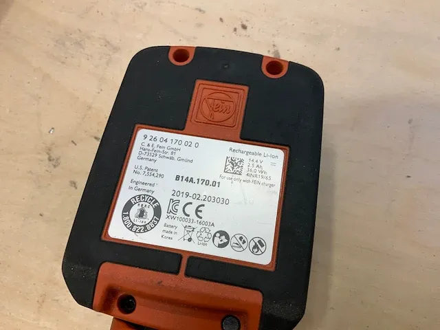 2019 fein afmt12q(sl) multi-tool - afbeelding 4 van  9
