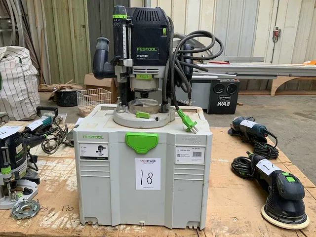 2019 festool of2200eb bovenfrees - afbeelding 1 van  7