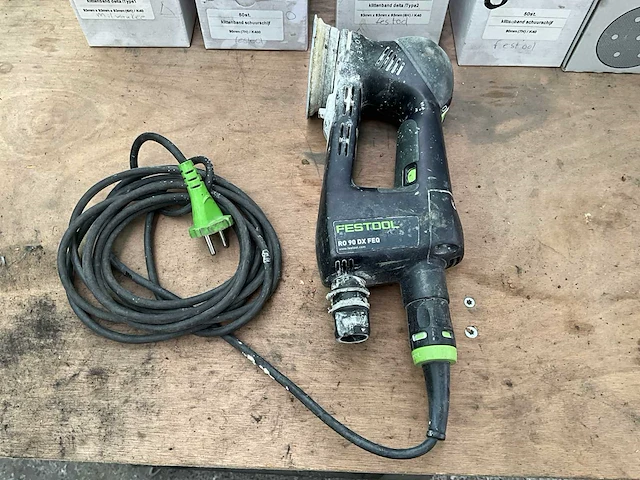 2019 festool ro 90 dx feq excenterschuurmachine - afbeelding 1 van  4