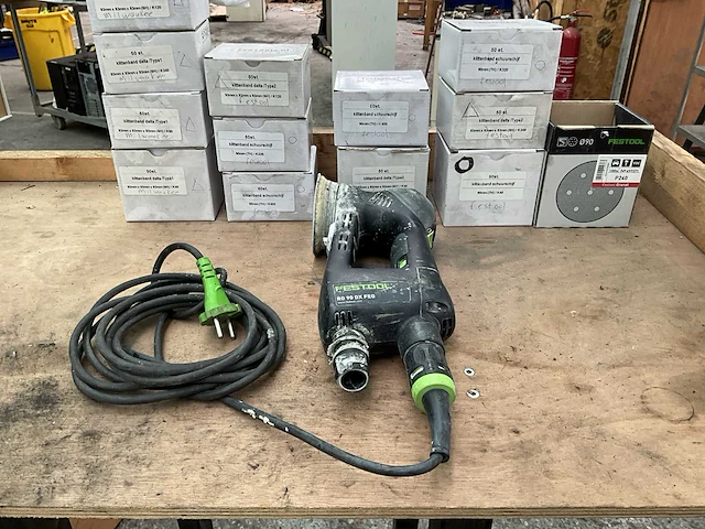2019 festool ro 90 dx feq excenterschuurmachine - afbeelding 3 van  4