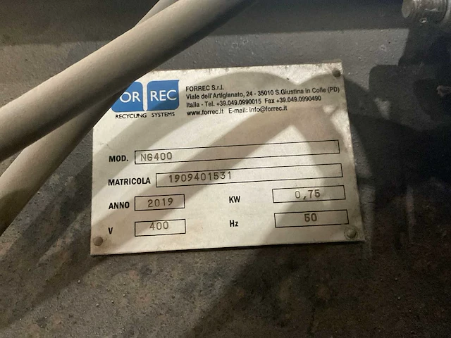 2019 for rec ng400 opvoertransportband, verrijdbaar - afbeelding 7 van  7