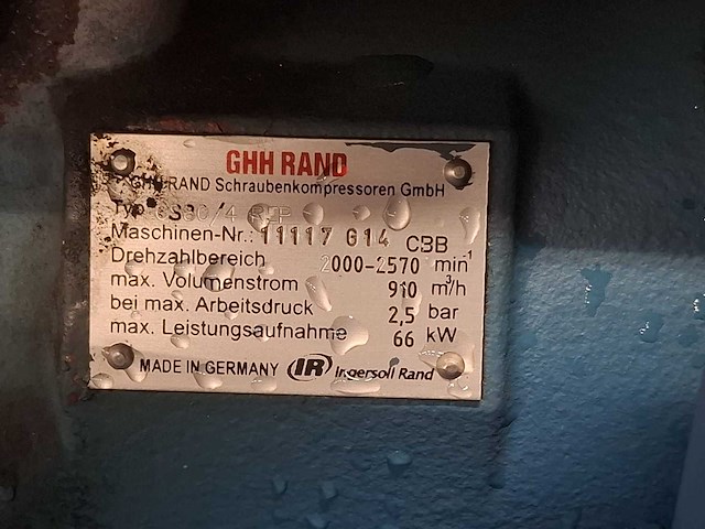 2019 ghh-rand rti cs80/4 schroefcompressor - afbeelding 7 van  9