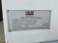 2019 hbm 600 zaagtafel - afbeelding 9 van  9
