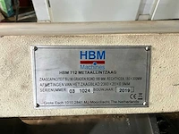 2019 hbm 712 metalen horizontale bandzaagmachine - afbeelding 10 van  11