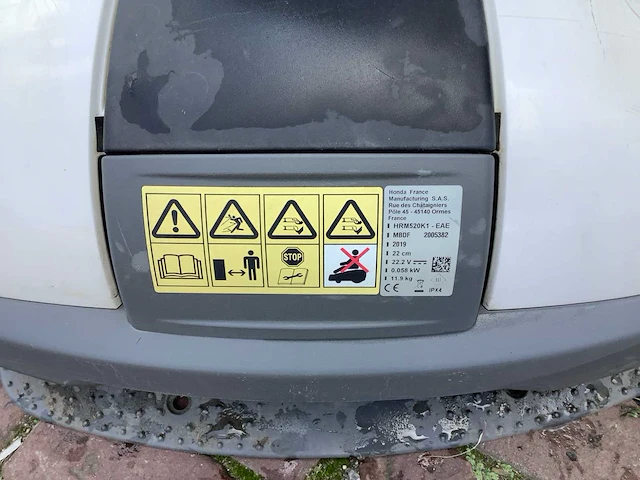 2019 honda hrm520 robotmaaier - afbeelding 4 van  4