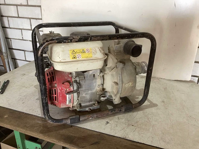 2019 honda wb20xt vuilwaterpomp - afbeelding 2 van  4