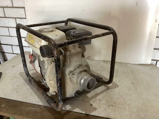 2019 honda wb20xt vuilwaterpomp - afbeelding 3 van  4