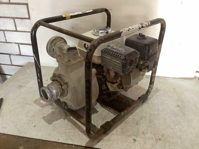2019 honda wb20xt vuilwaterpomp - afbeelding 3 van  4
