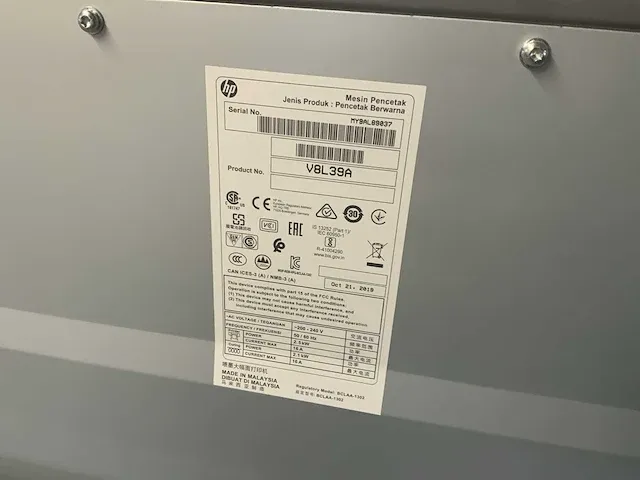 2019 hp latex v8l39a kleurenplotter - afbeelding 7 van  7