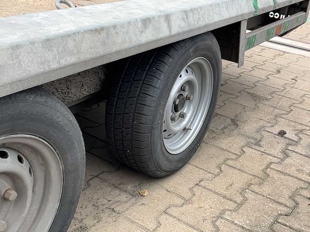 2019 hulco terrax-2 3001-lk machine transporter aanhangwagen - afbeelding 4 van  17