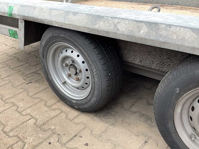 2019 hulco terrax-2 3001-lk machine transporter aanhangwagen - afbeelding 6 van  17