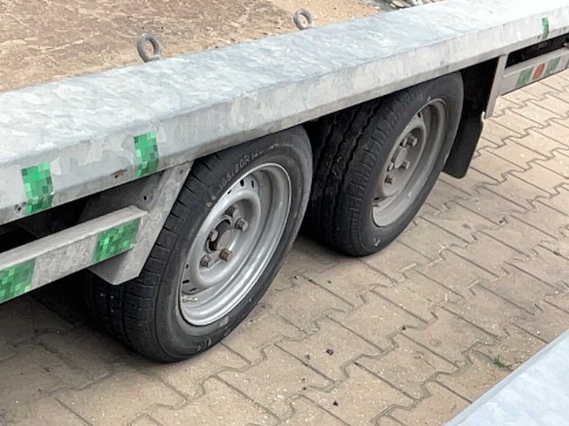 2019 hulco terrax-2 3001-lk machine transporter aanhangwagen - afbeelding 8 van  17