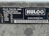 2019 hulco terrax-2 3001-lk machine transporter aanhangwagen - afbeelding 9 van  17